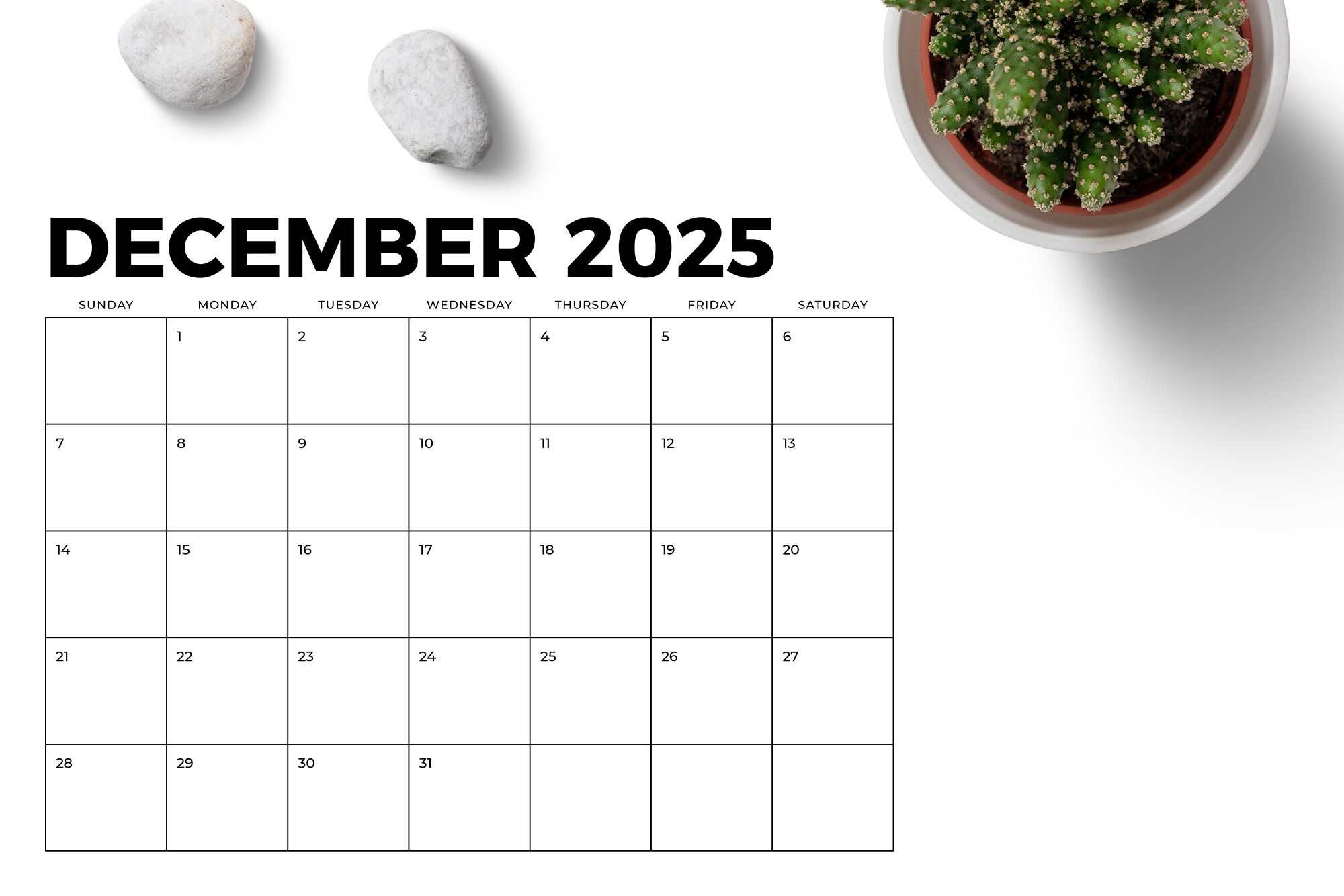 2025 8 5 X 11 Inch Calendar Template By Running With Foxes TheHungryJPEG