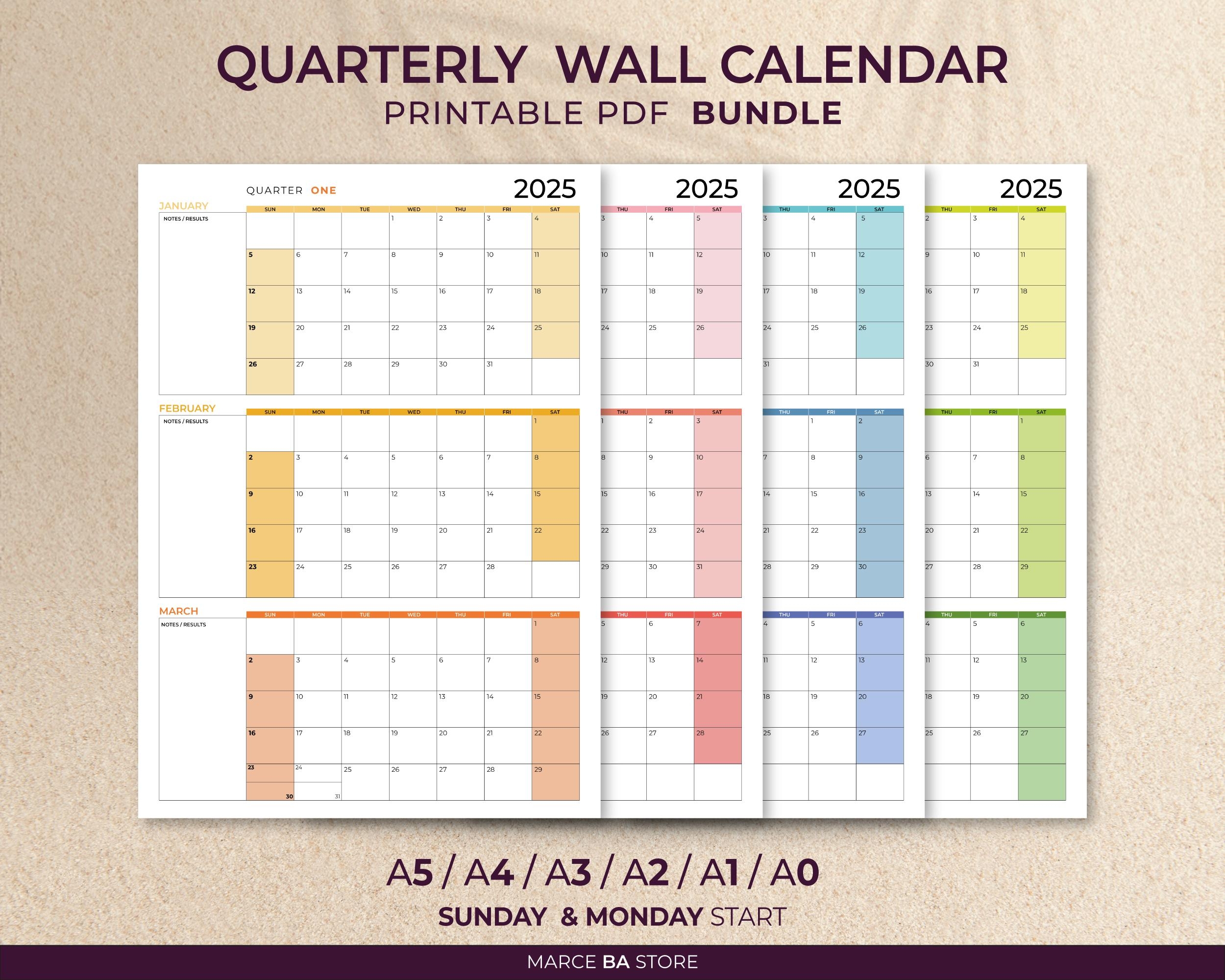 Free Printable Bill Calendar 2025