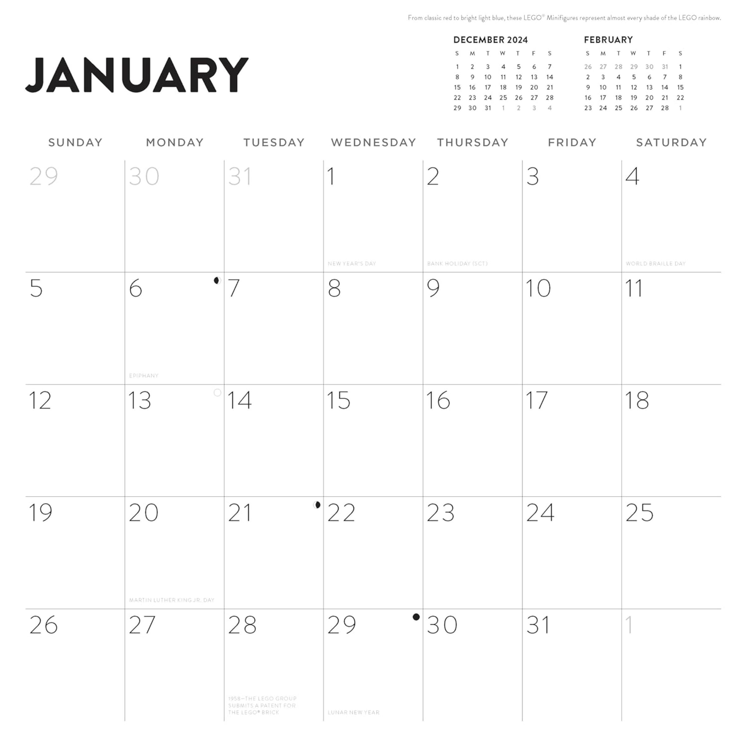2025 Wall Calendar 5009038 Other Buy Online At The Official LEGO Shop US