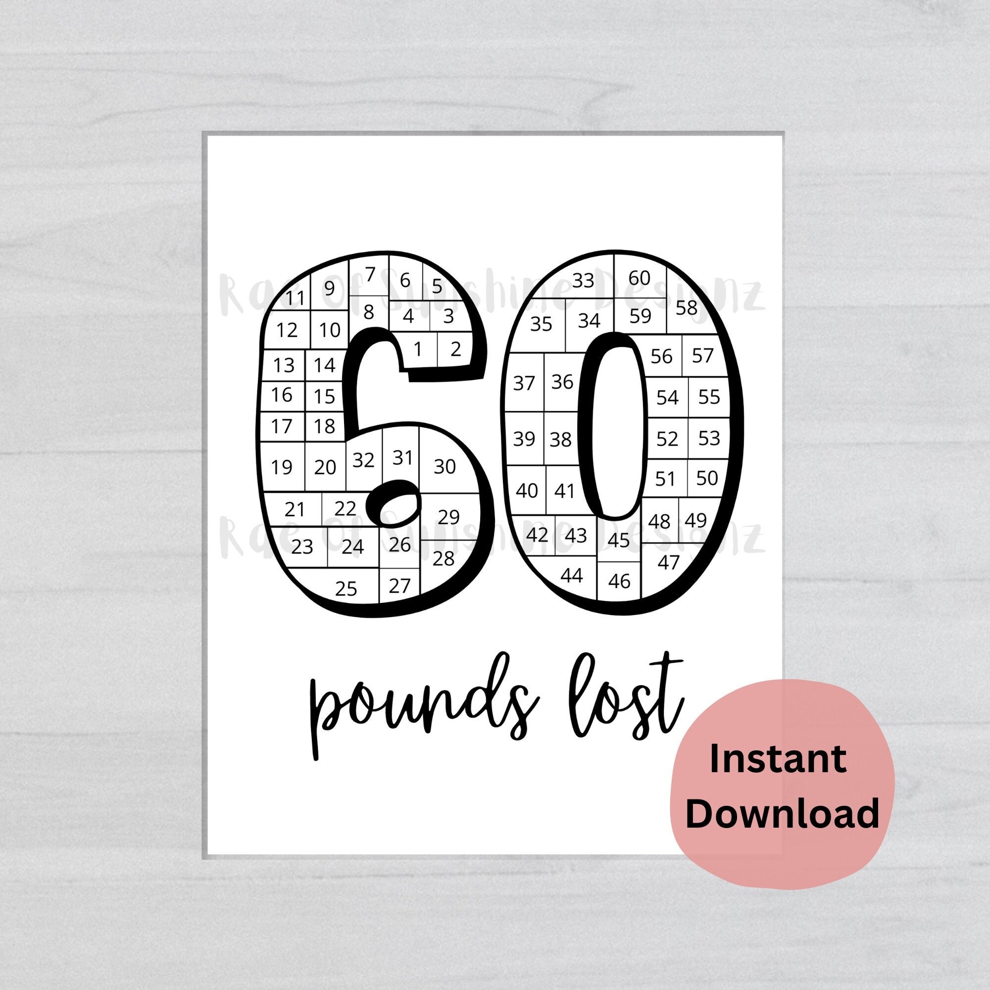 2025 Weight Loss Tracker Workout Tracker Weight Loss Coloring 