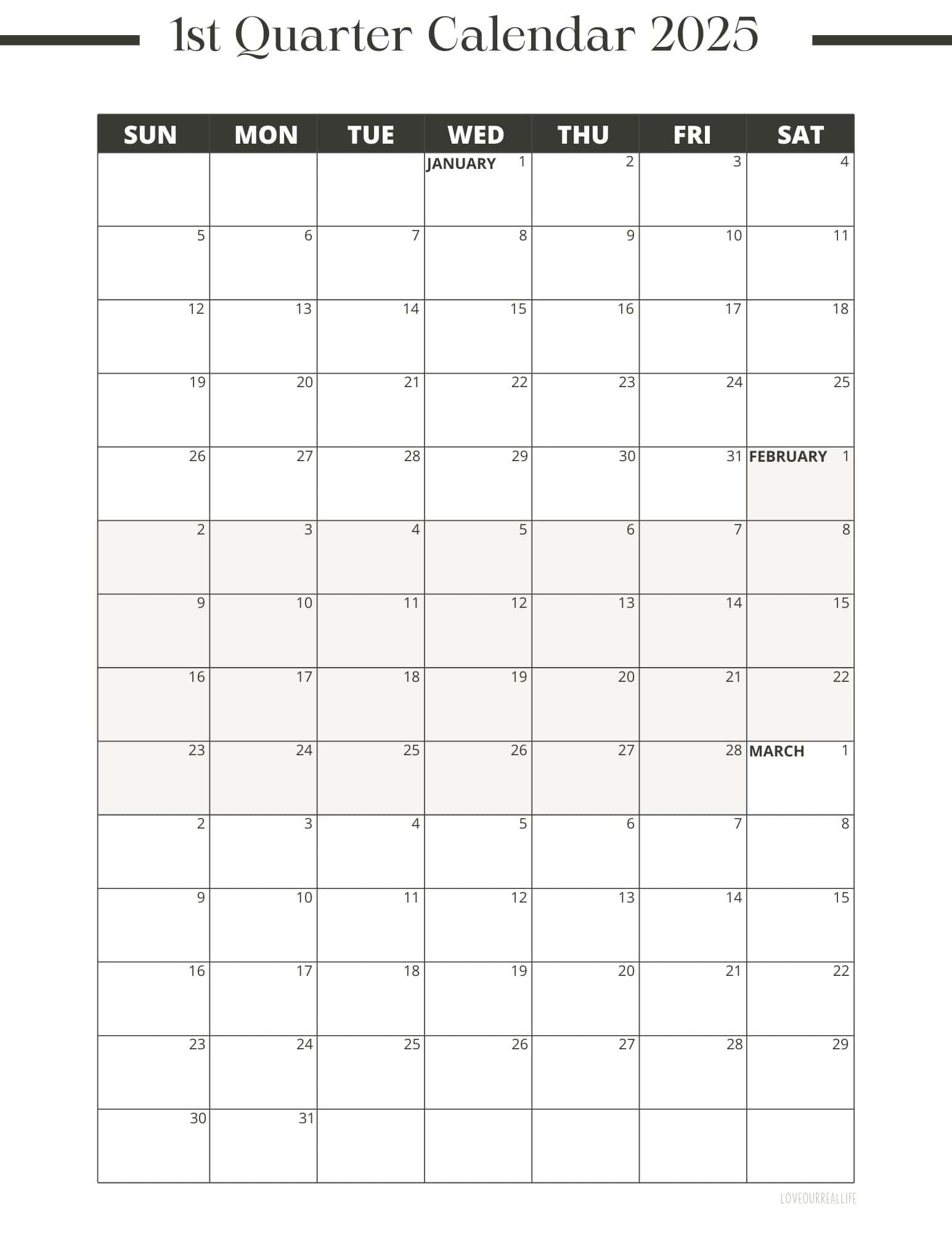 3 Month Calendar 2026 Printable April May June