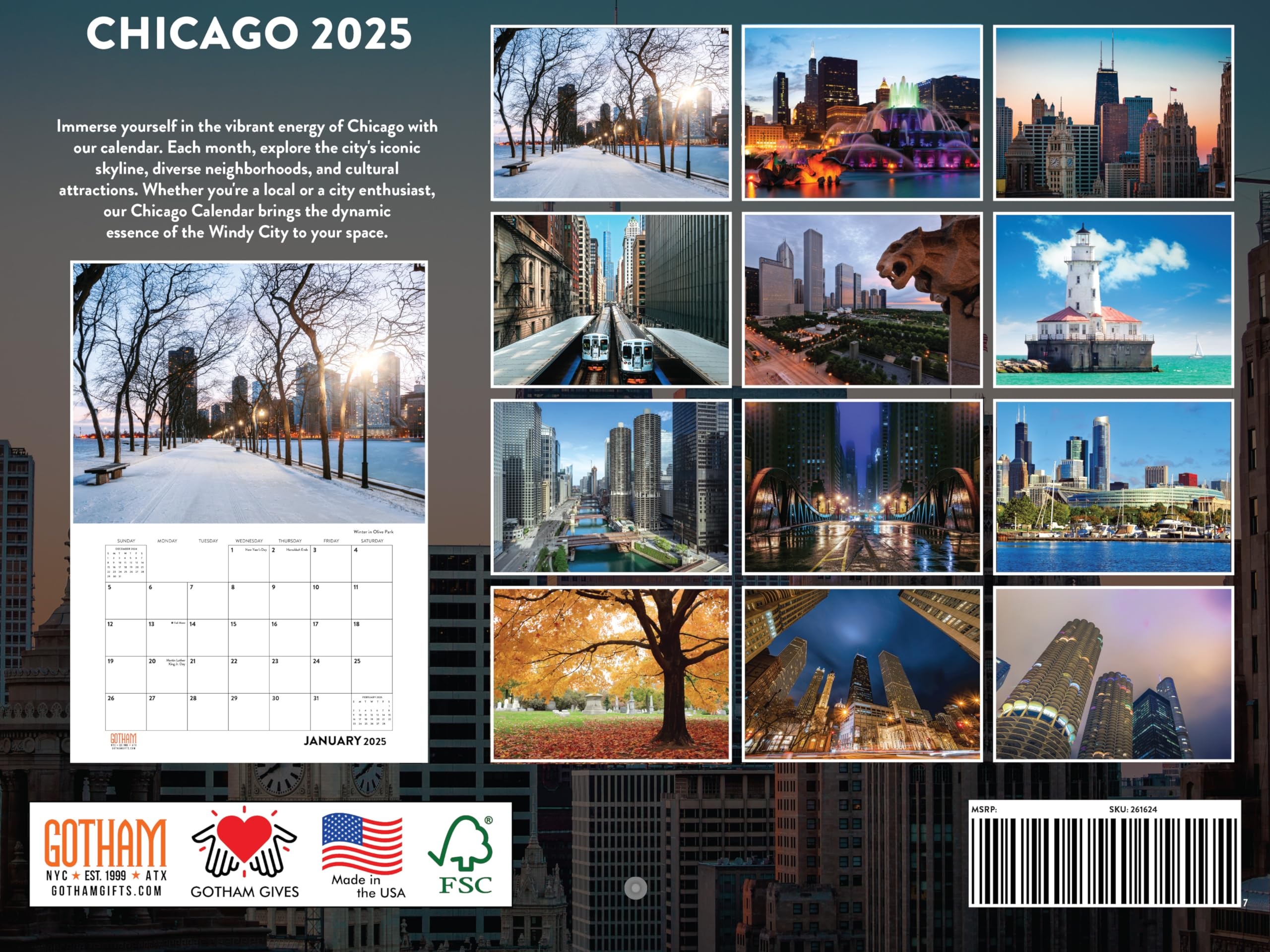 Chicago Calendar July 2025