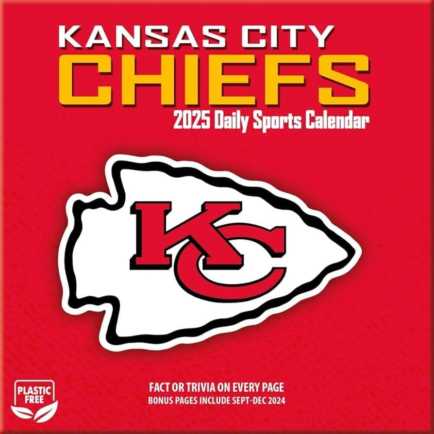 Amazon TURNER SPORTS Kansas City Chiefs 2025 Box Calendar 25998053042 Sports U0026 Outdoors