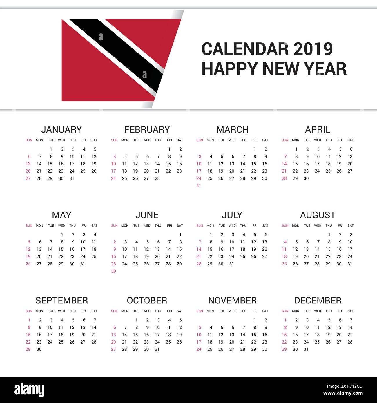 Free Printable 2025 Calendar With Holidays Trinidad And Tobago