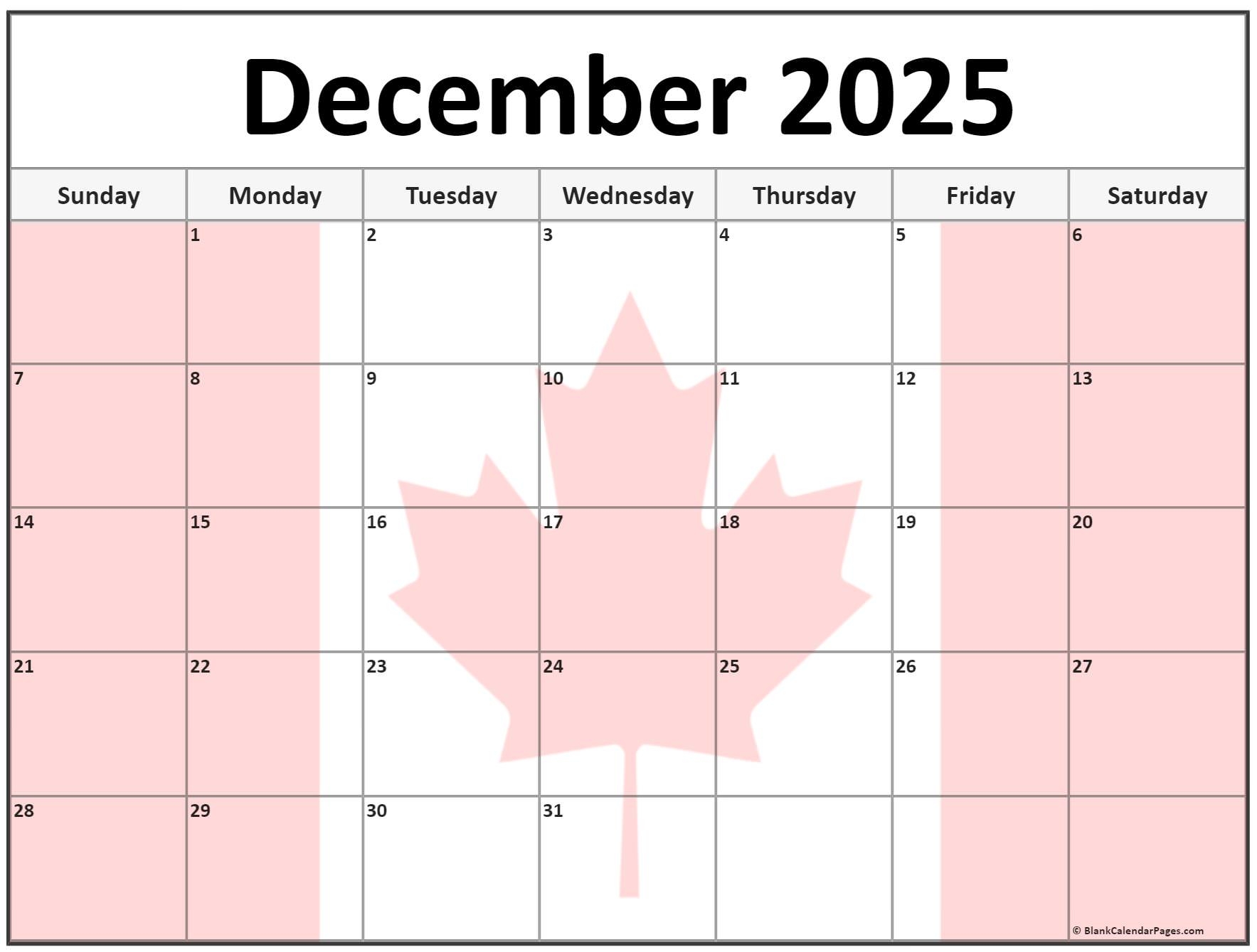 Collection Of December 2025 Photo Calendars With Image Filters 