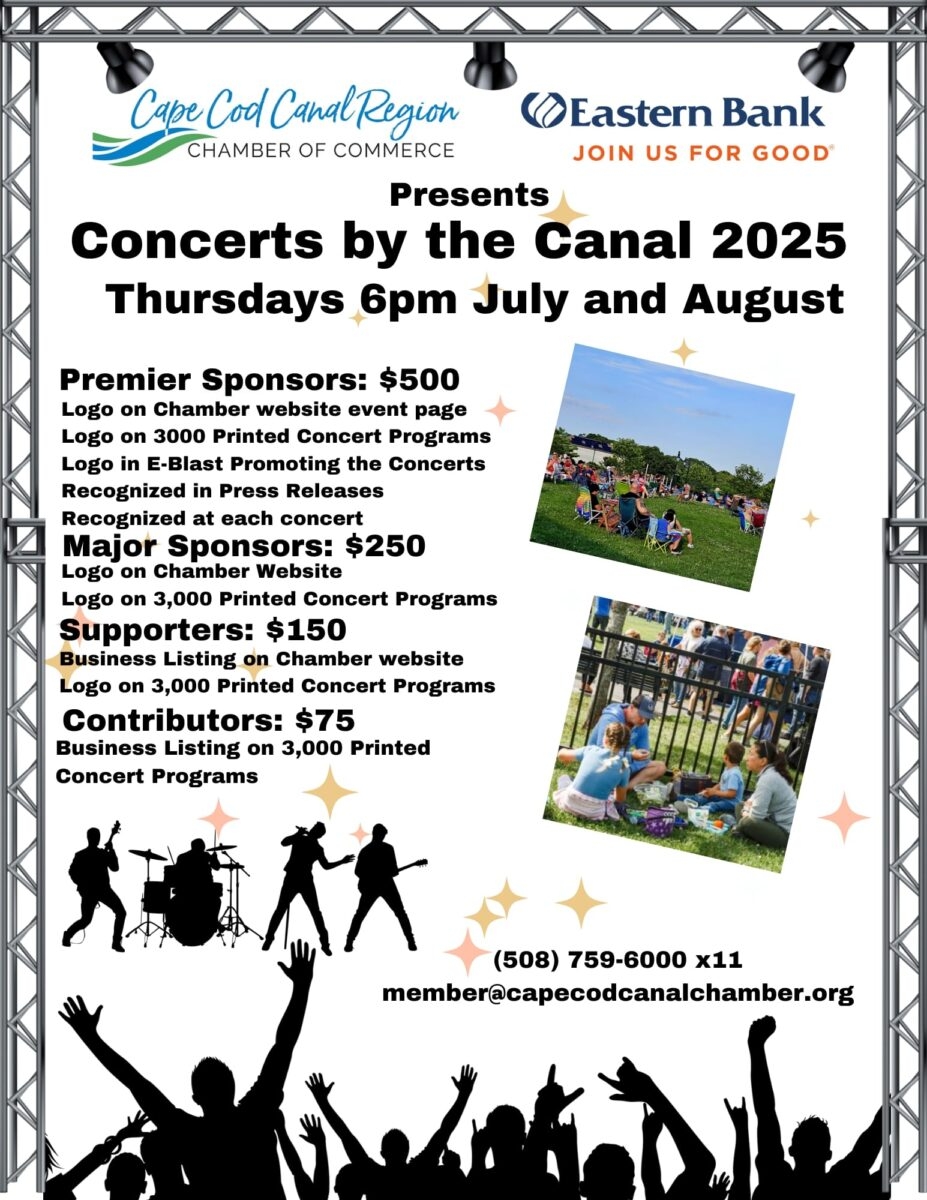 Concerts By The Canal Cape Cod Canal Region Chamber Of Commerce