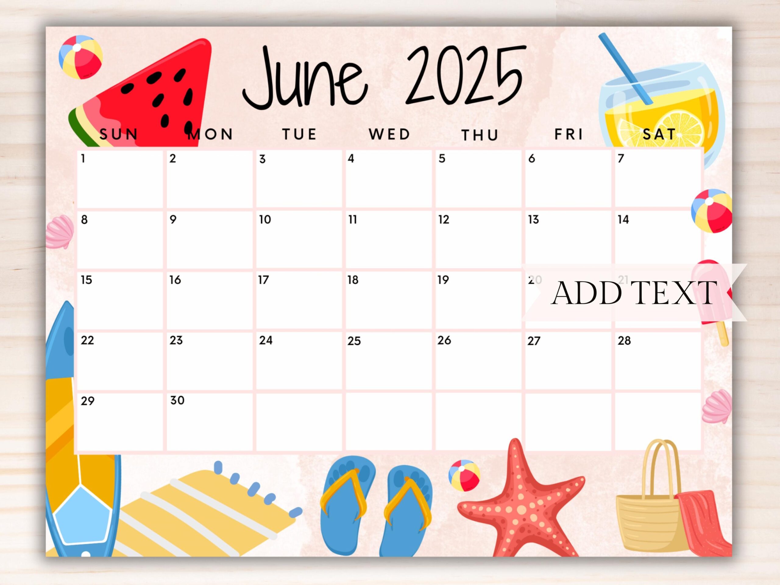 Calendar 2025 June And July