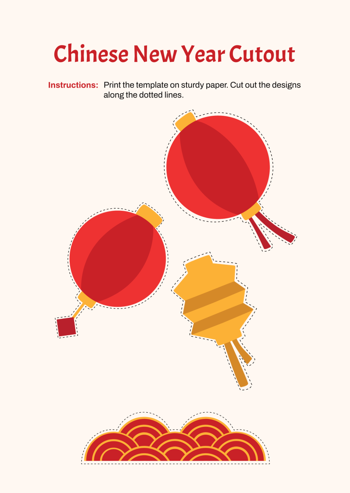 Free Printable 2025 Chinese New Year Calendar