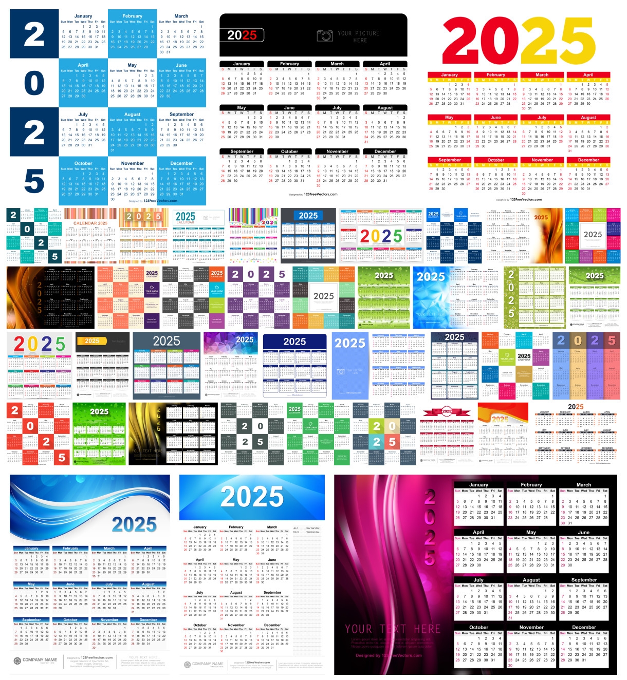 Free Printable 2025 Calendar With Holidays Kenya