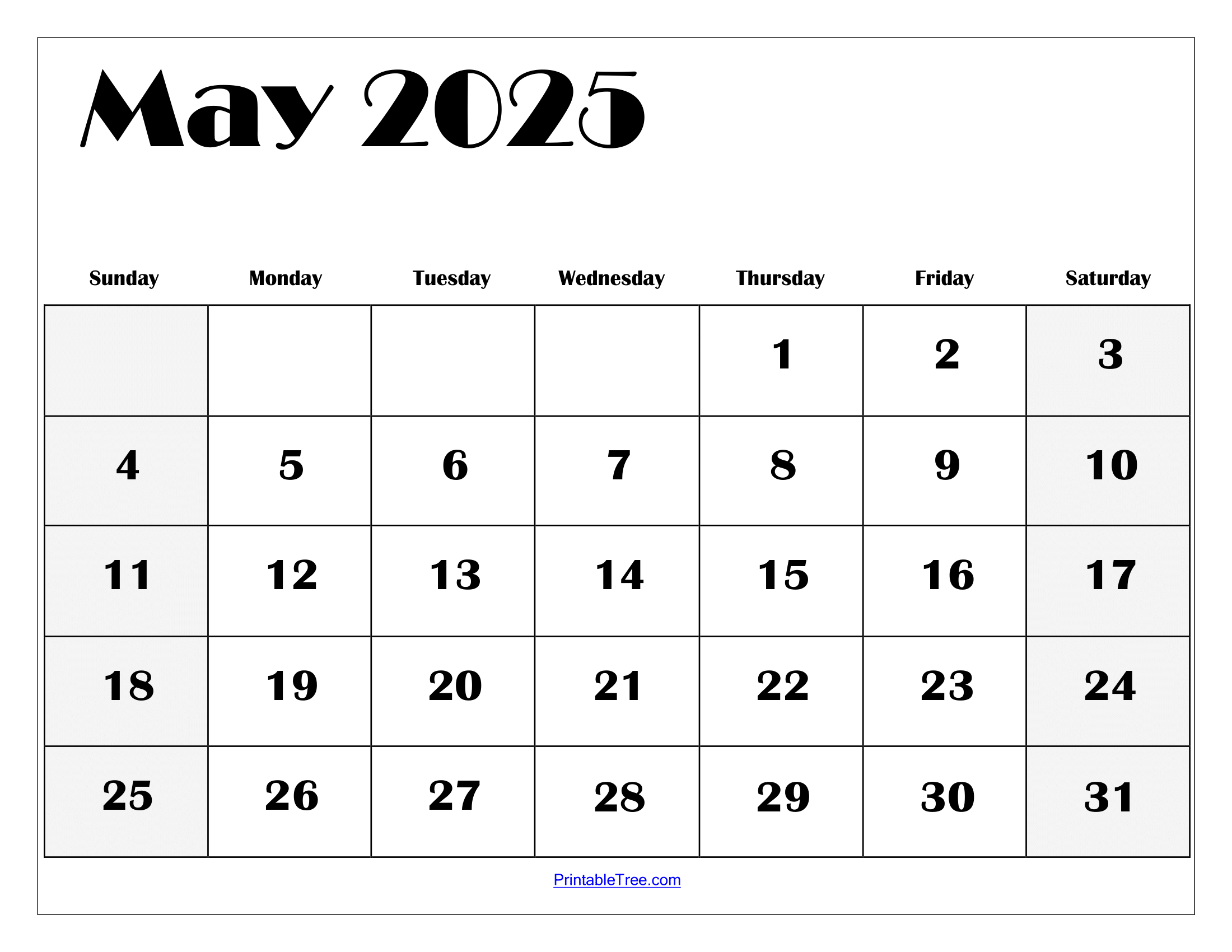 Free Printable Calendar 2025 Wiki Calendar