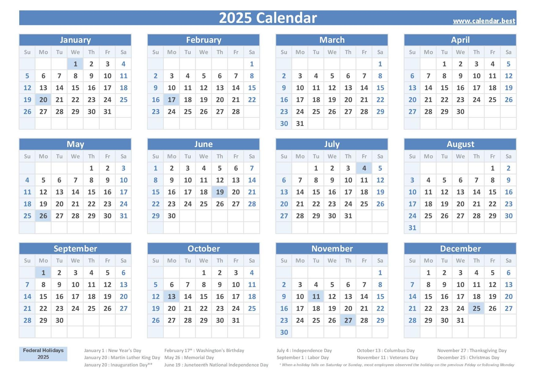Free Printable Calendars 2025 U0026 2026 Plan Ahead U0026 Stay Organized Calendar best