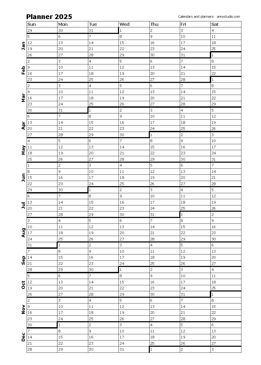 Free Printable Australian Monthly Calendar 2025