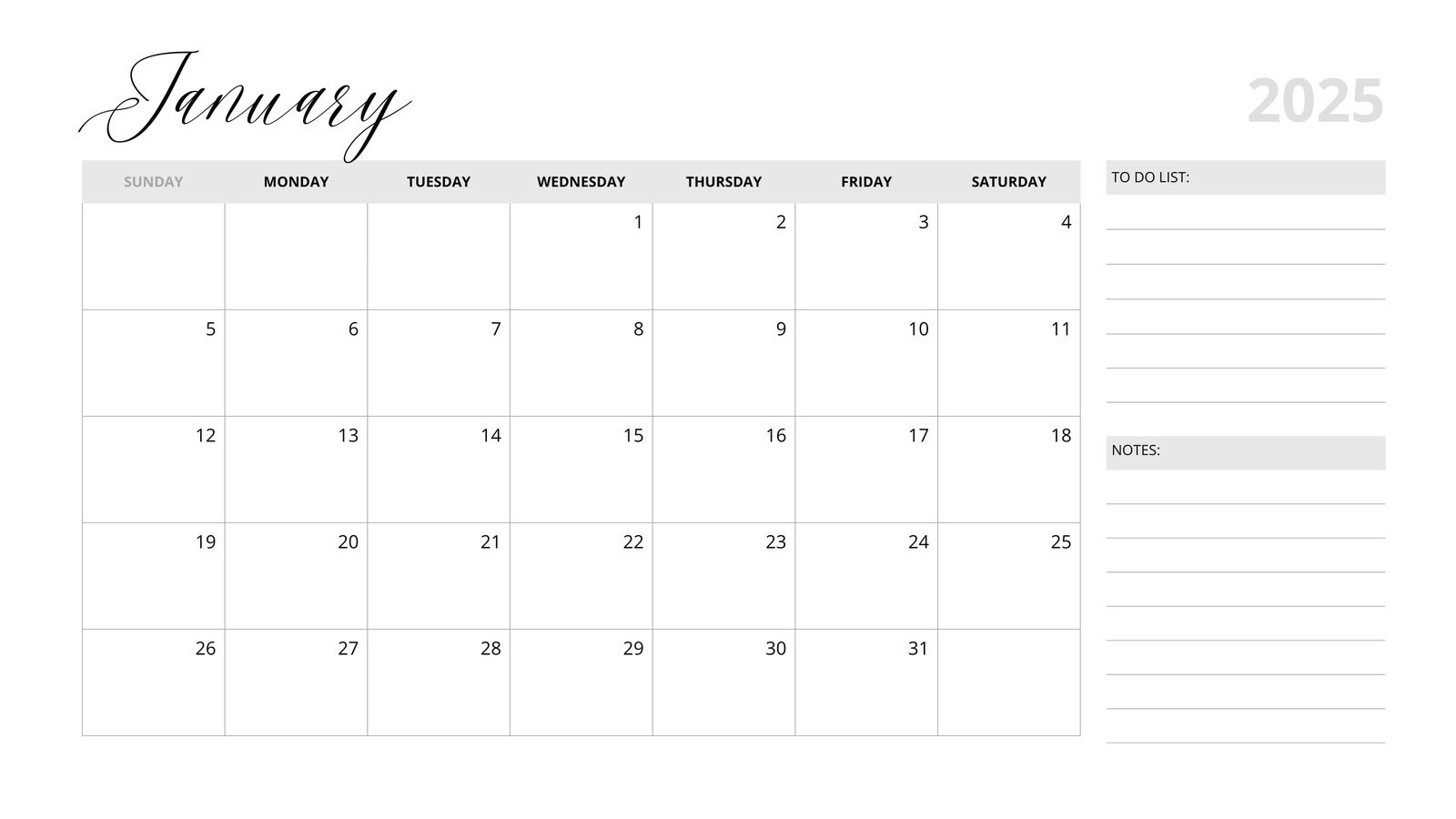 Free Printable Customizable Monthly Calendar Templates Canva