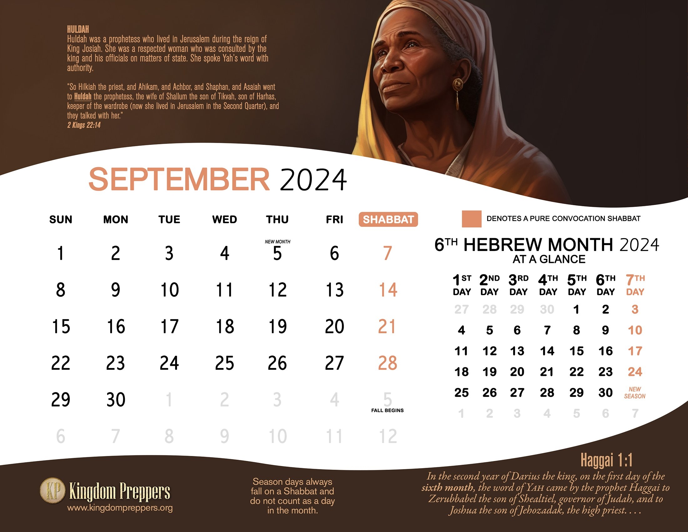 Hebrew Israelite Calendar 2024 2025 Kingdom Preppers