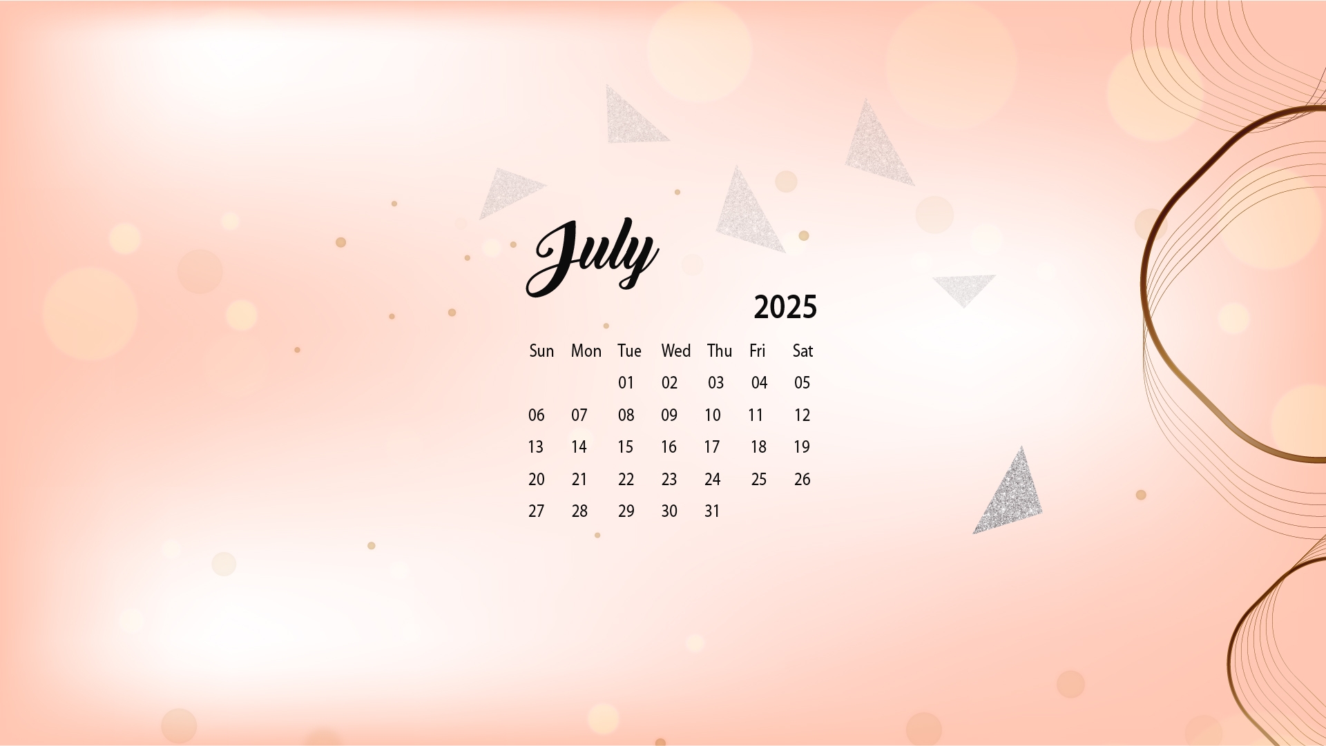 July 2025 Desktop Wallpaper Calendar CalendarLabs