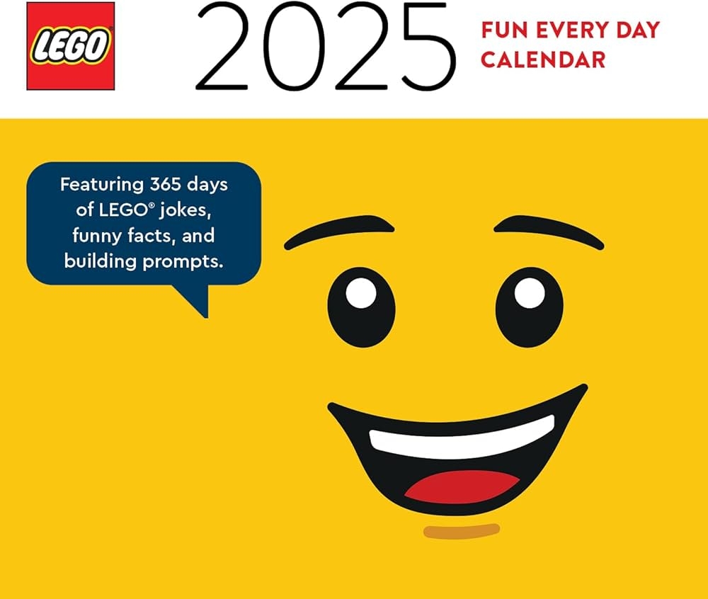 LEGO Fun Every Day 2025 Daily Calendar