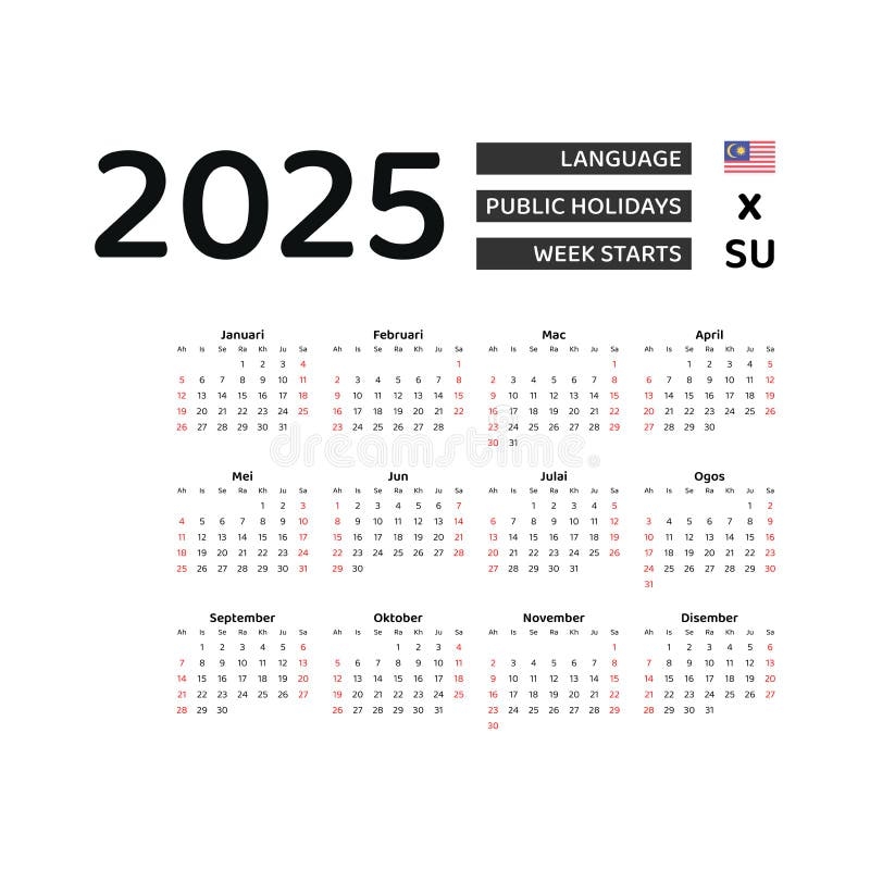 Malaysia Calendar Stock Illustrations 251 Malaysia Calendar 