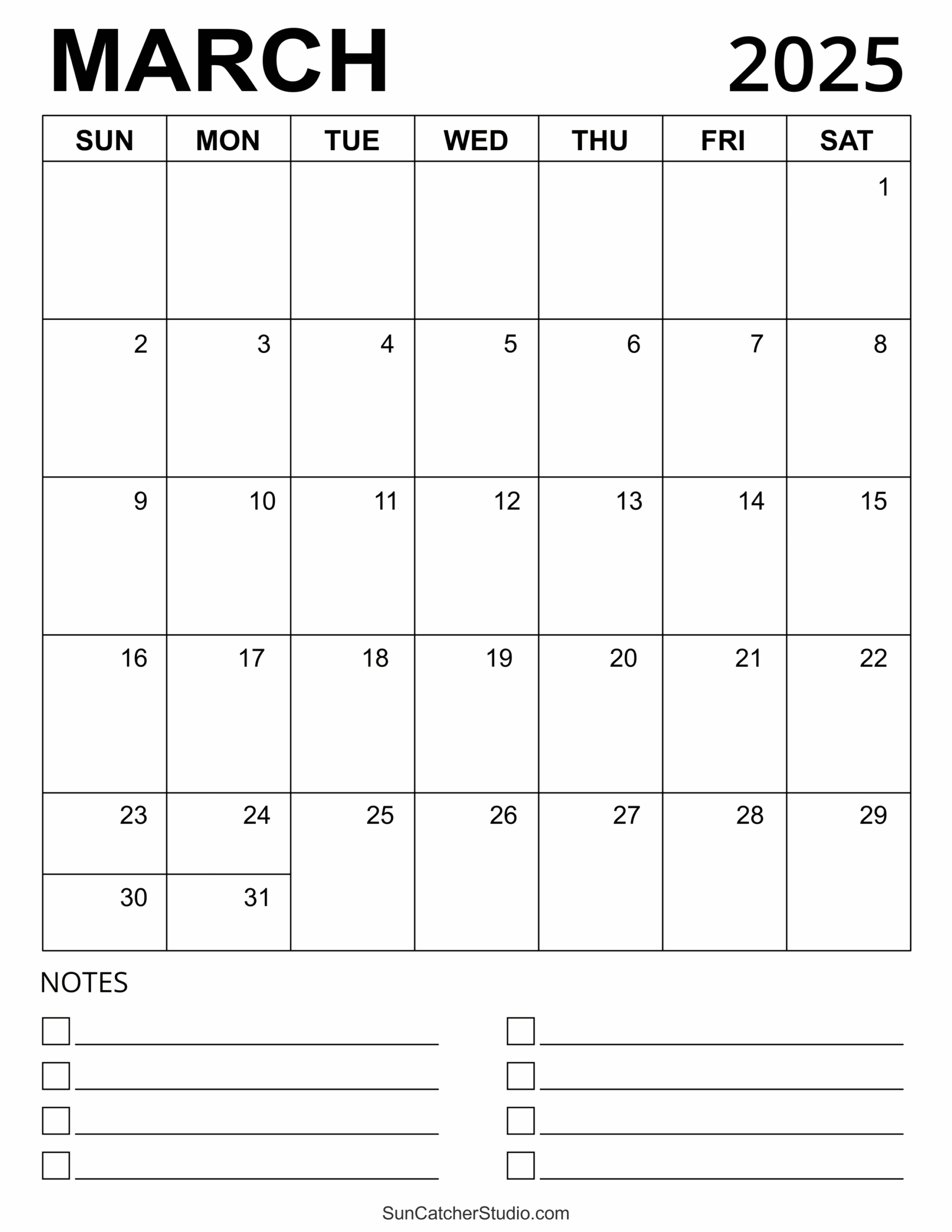March 2025 Calendar Free Printable Free Printables Monograms Design Tools Patterns U0026 DIY Projects