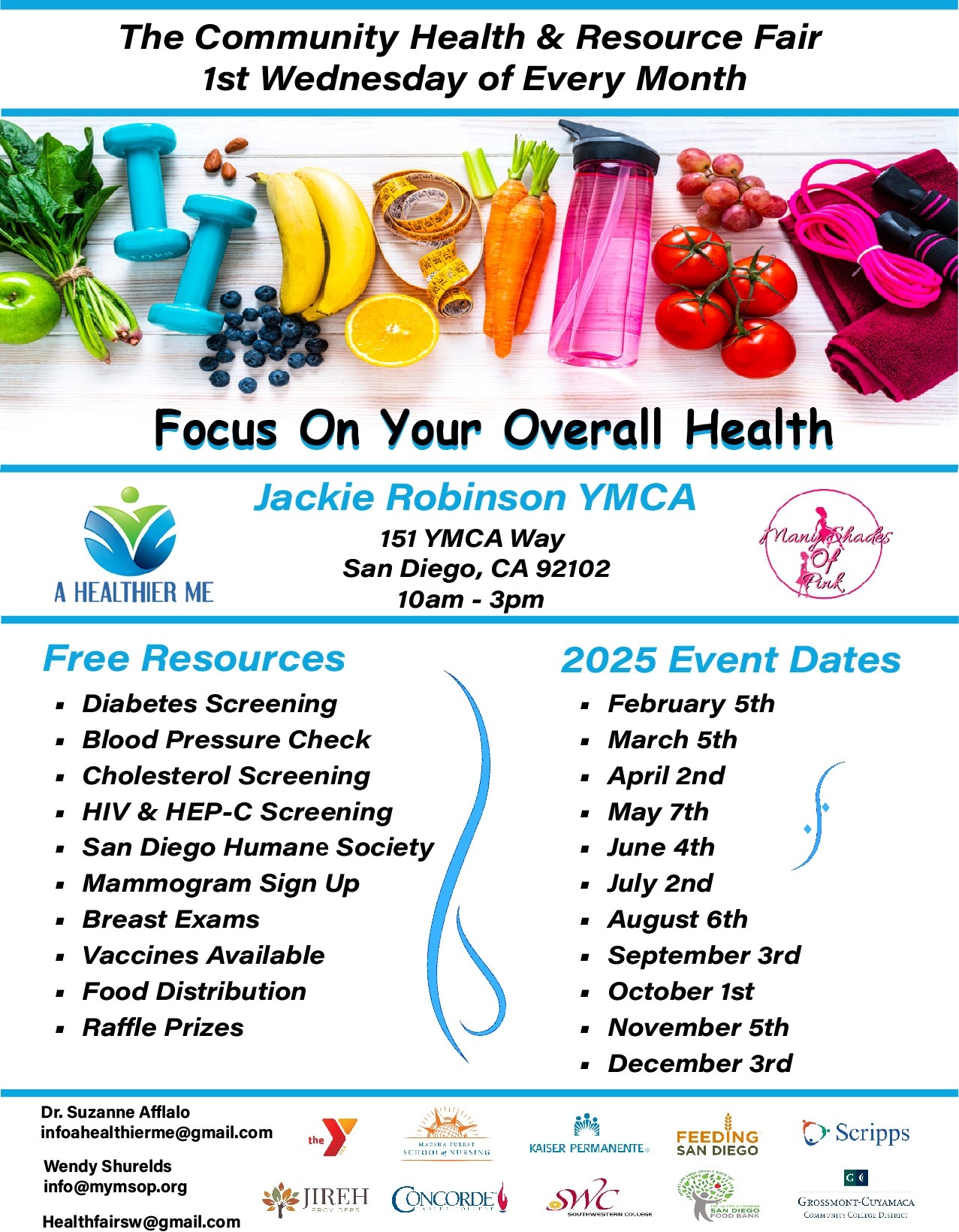 Monthly Community Health U0026 Resource Fair Events