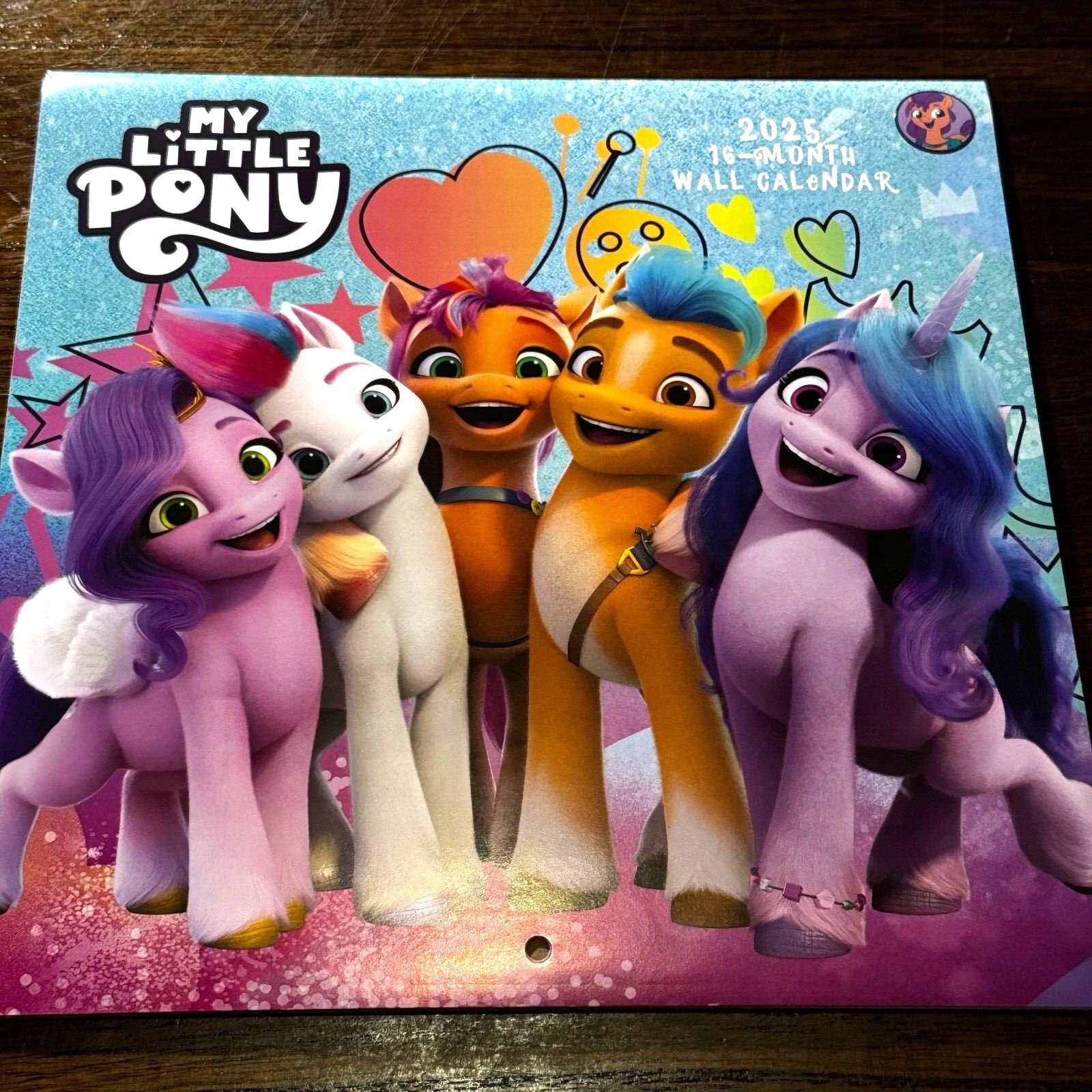 My Little Pony 2025 Wall Calendar Girls Bedroom Daycare School Posters Etsy