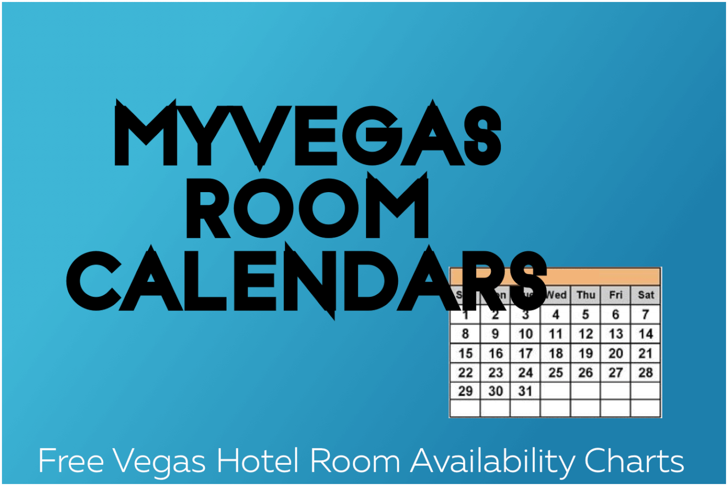 MyVEGAS Complimentary Room Calendars For 2021