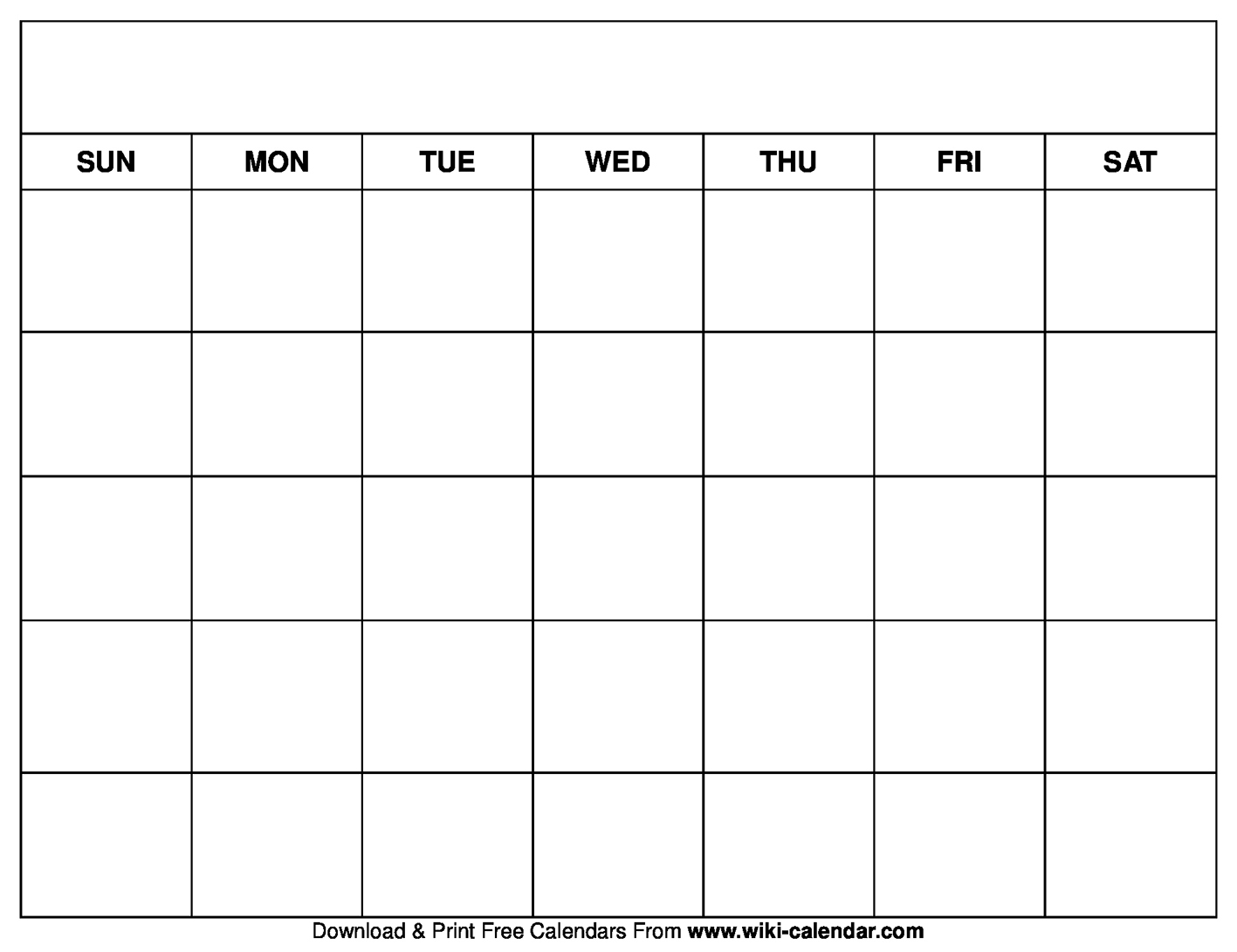 Free Printable 2025 Calendar To Write On