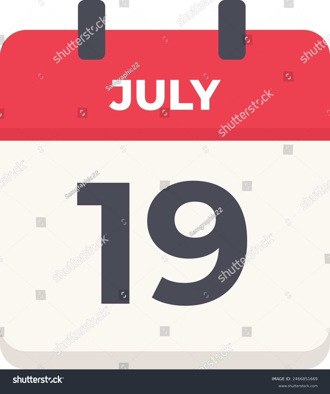 80 19 July 3d Icon Royalty Free Images Stock Photos Pictures Shutterstock