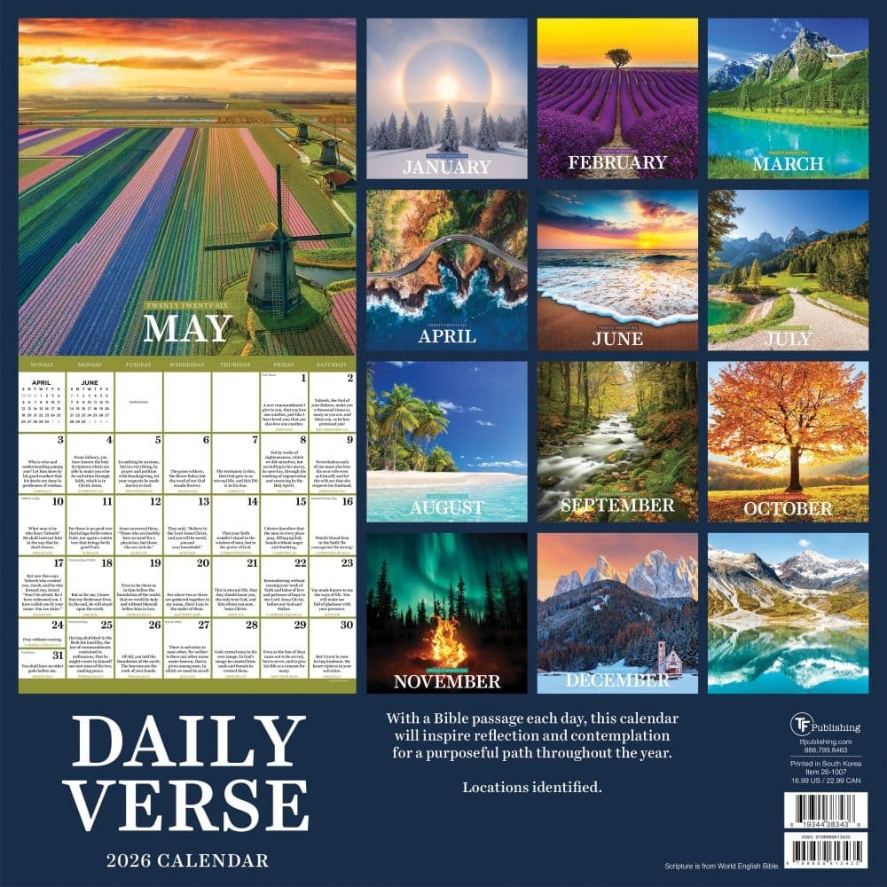 April 2026 Calendar Printable With Scripture