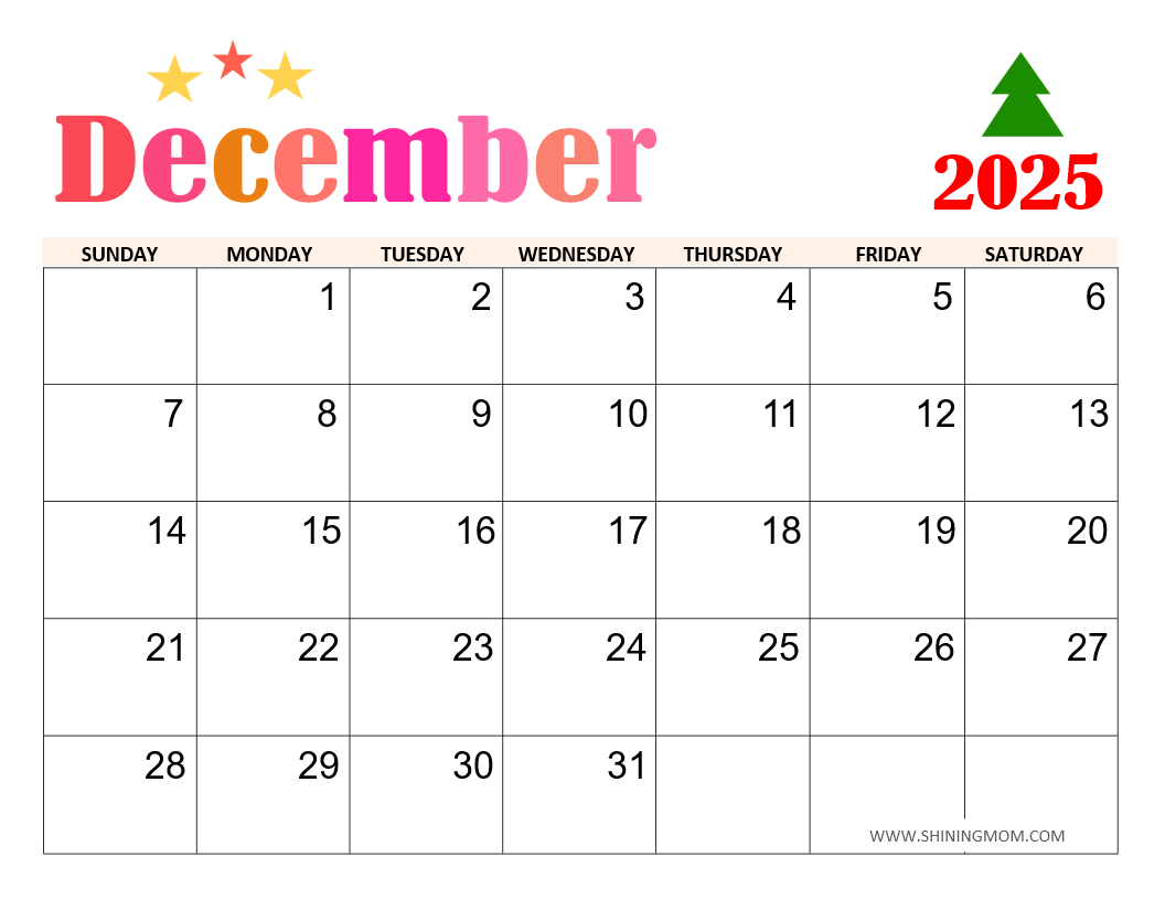 November And December Printable 2025 Calendar Imom