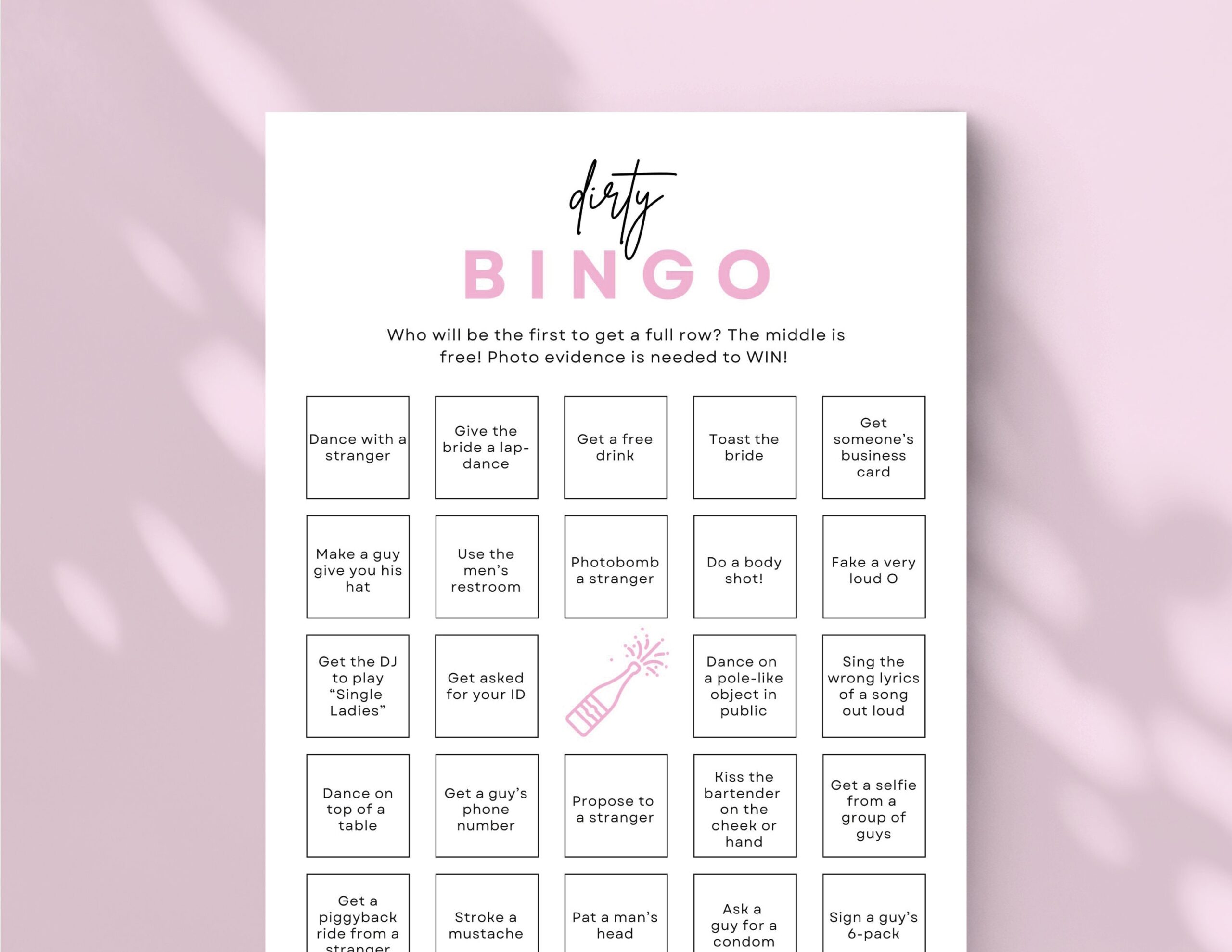 Turning Stone Bingo Calendar October 2025