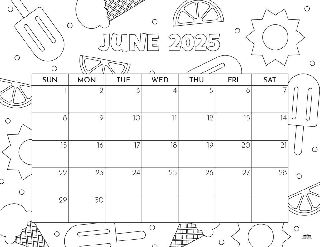 Free Printable Calendar 2025 Boys