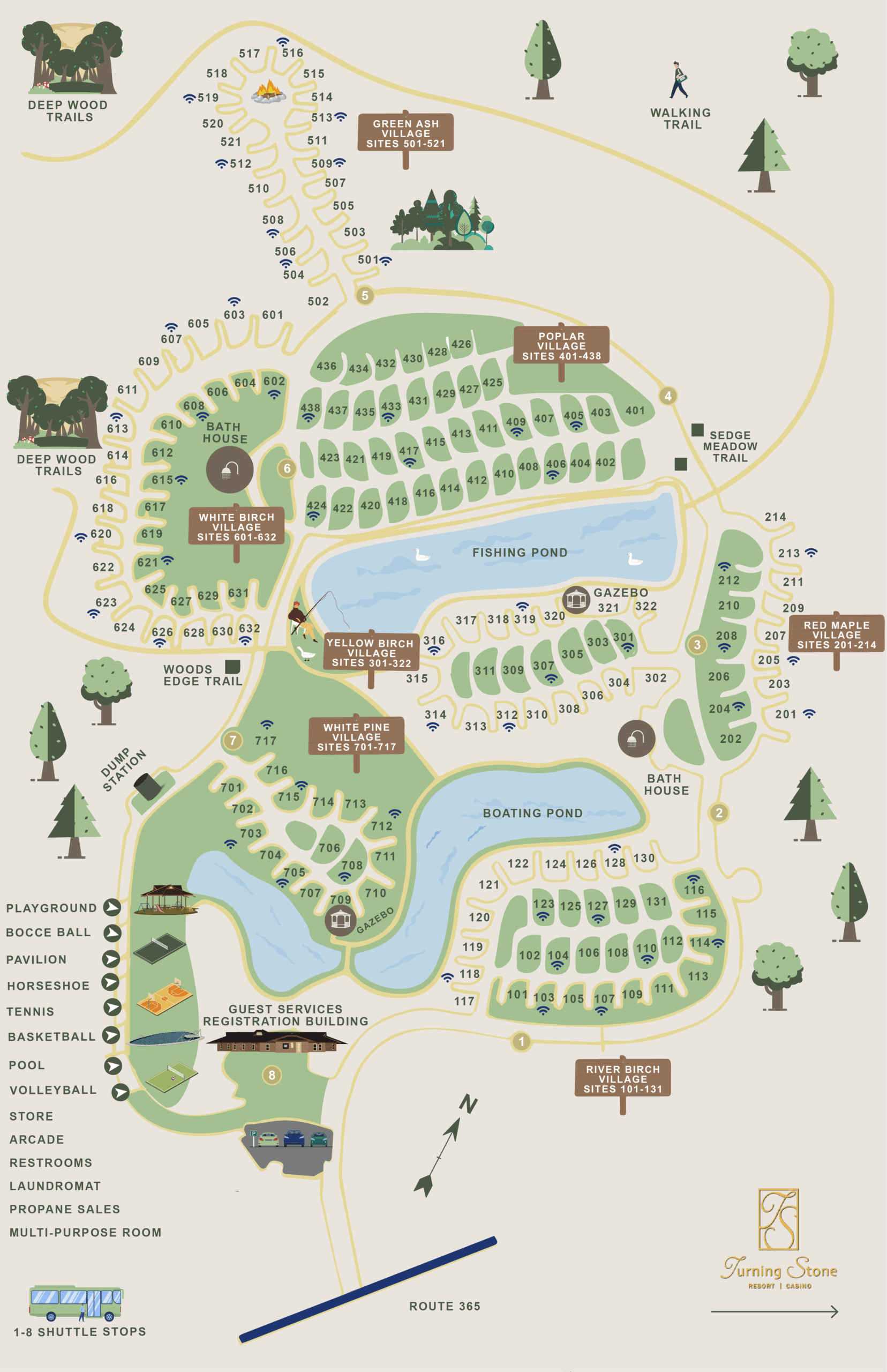 The Villages At Turning Stone RV Park Campground